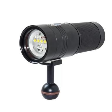 Illuminatore Subacqueo SUPE PV32-T - 3000 LUMEN + ROSSO-BLU-UV