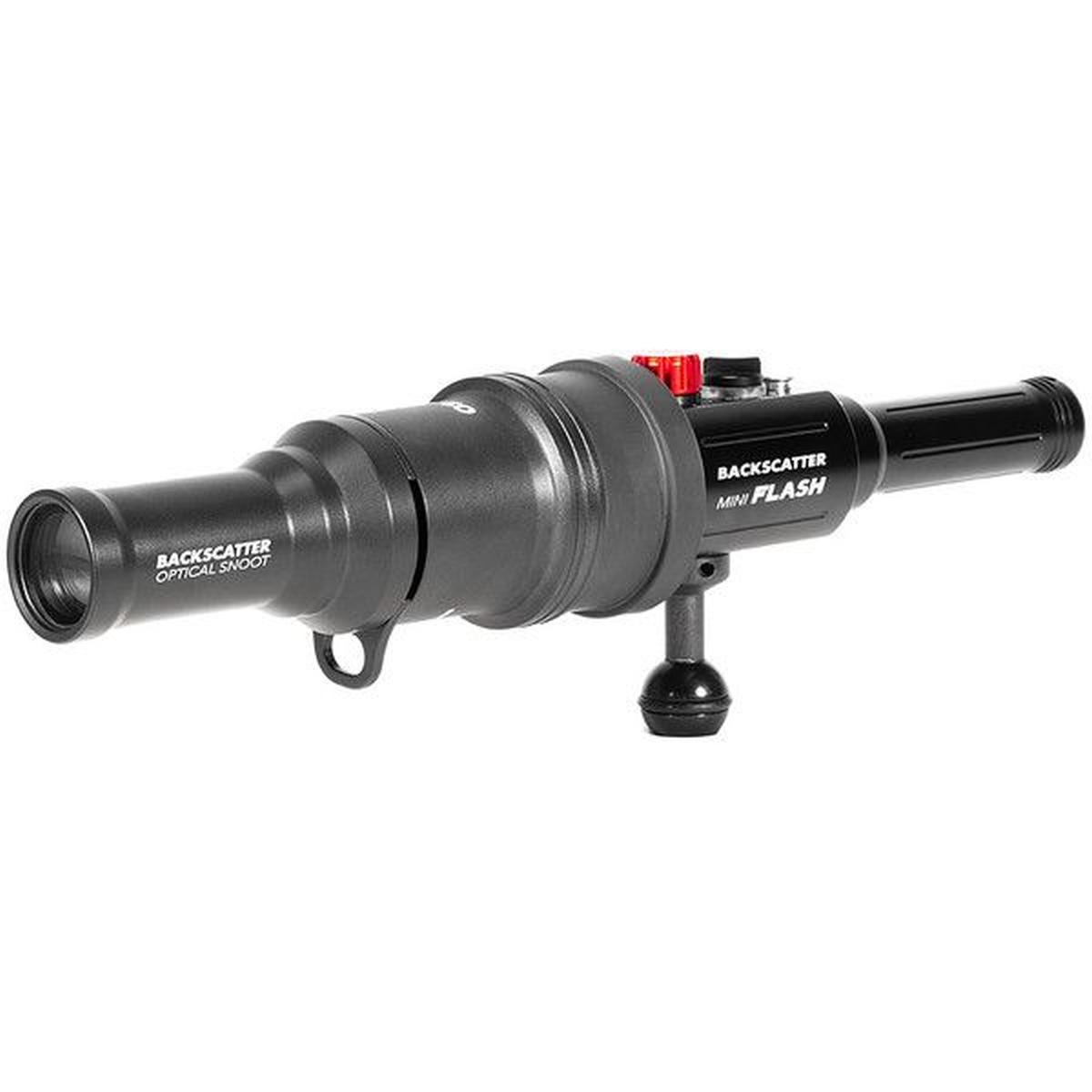 Backscatter MiniFlash 2 + Snoot Optical Snoot OS-1