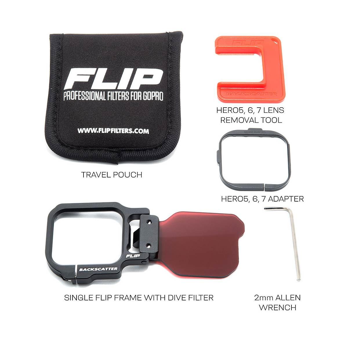 Filtro FLIP11 per GoPro 11, 10, 9, 8, 7, 6, 5