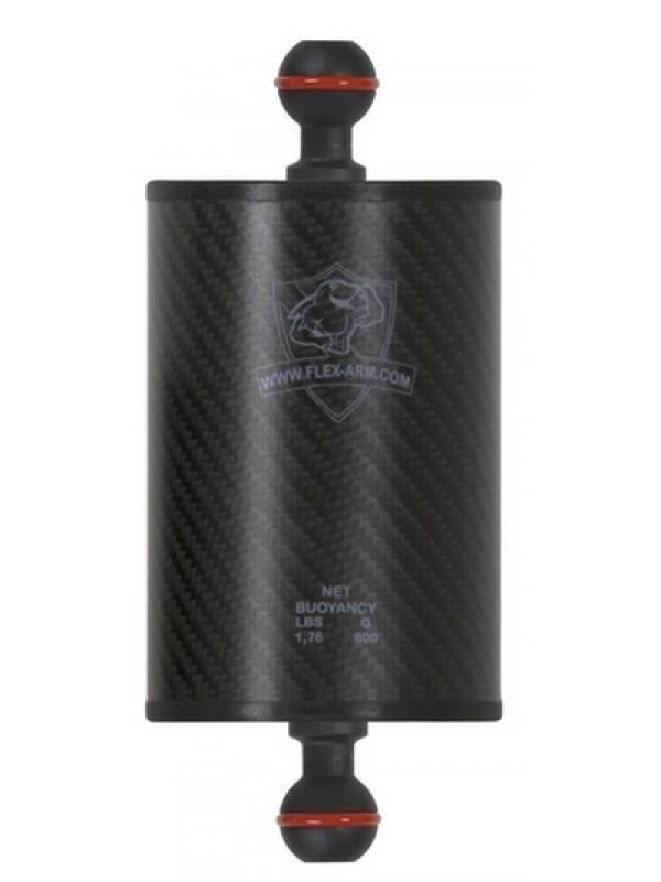 Braccio in fibra di carbonio 90 mm sfere 25 mm lung 20 cm galleggiabilitÀ 800 g