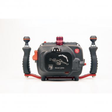CUSTODIA IN ALLUMINIO PER GOPRO HERO 11, 10 e HERO 9 CON MONITOR 5" POSTERIORE