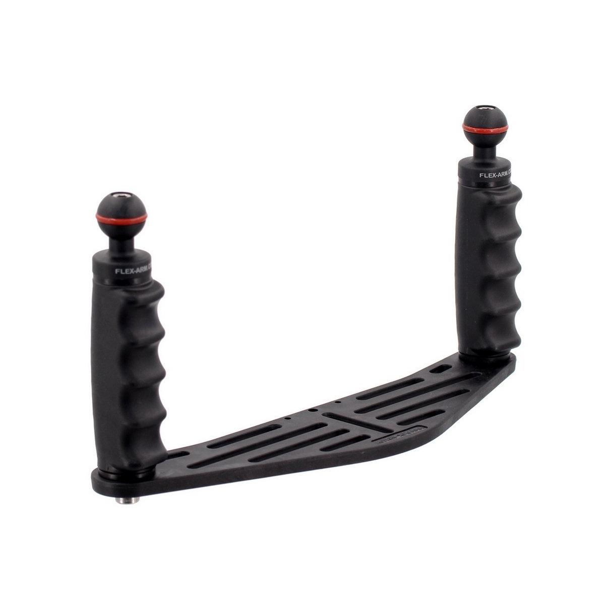 Staffa custodie fotografia subacquea con impugnature con sfera 25 mm