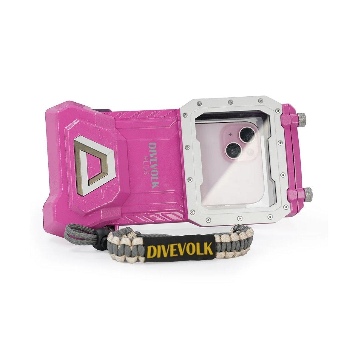 CUSTODIA SUBACQUEA PER IPHONE 17 - DIVEVOLK Seatouch 4 Max Plus - PINK <br />