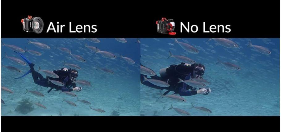 Obiettivo grandangolare AOI UAL-05 M52 - Air Lens per Olympus serie TG-5, TG-6 e TG-7