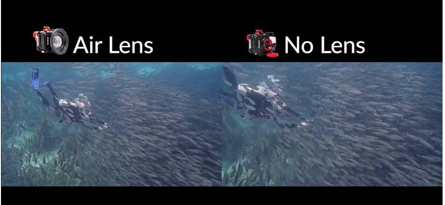 Obiettivo grandangolare AOI UAL-05 M52 - Air Lens per Olympus serie TG-5, TG-6 e TG-7